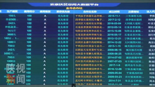 安康運用大數據互聯網為貧困戶脫貧提供精準服務